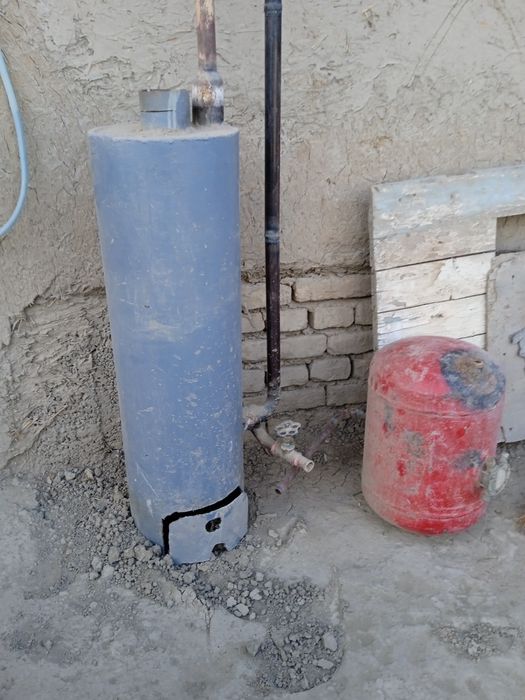 Самодельный газовый ваденной котёл Б/У