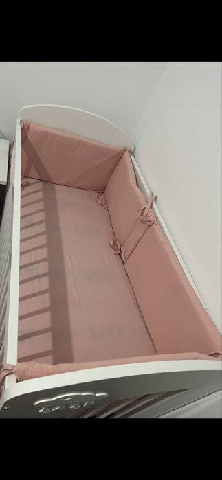 Klups patut din lemn marime 120x60 cm colectia Nel
