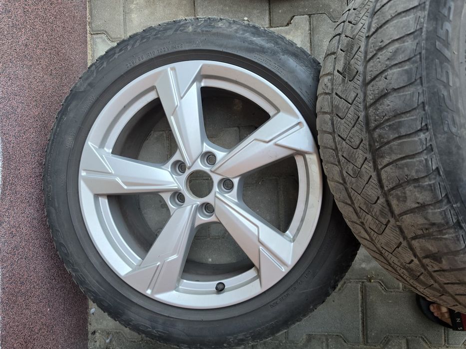 Jante audi R18 cu anvelope 225 55 R18