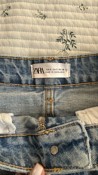 Юбка джинсовая ZARA