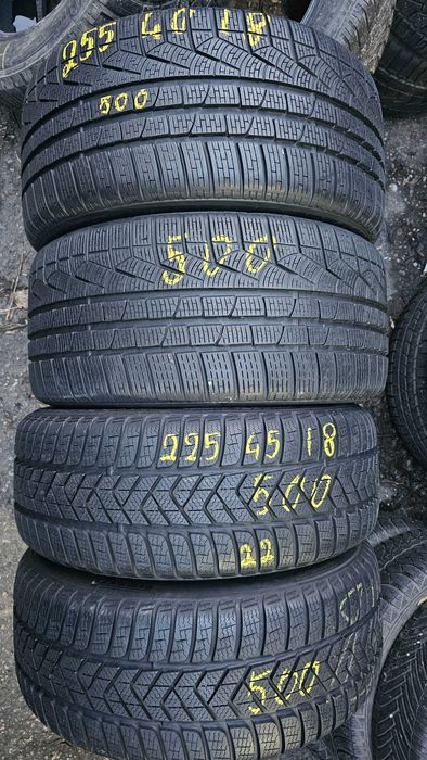 Anvelope 225/45/18 cu 255/40/18 PIRELLI iarna