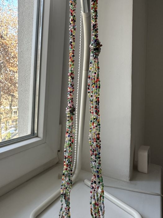 Бусы- украшение/ бисер/винтаж/ Чехословакия