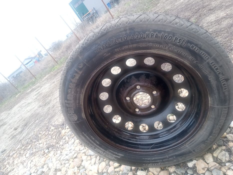 Roata de rezerva originala BMW 5X120 135/90/17 slim