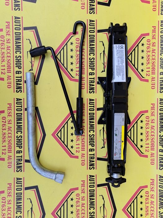 Cric auto punct sprijin original Audi A3 + cheie roata 2012 >++ 1100Kg