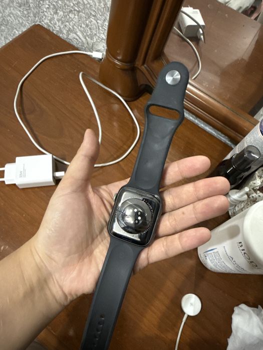 Apple watch 6, без царапин 44мм