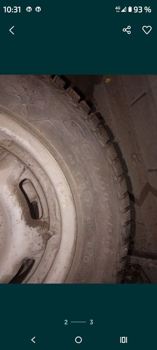 Зимние колеса ваз