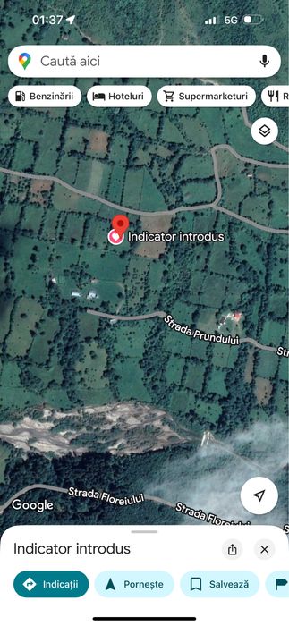 Teren de vanzare Valea Doftanei 2368mp