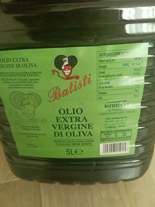 Ulei de măsline extra virgin 5L batisti