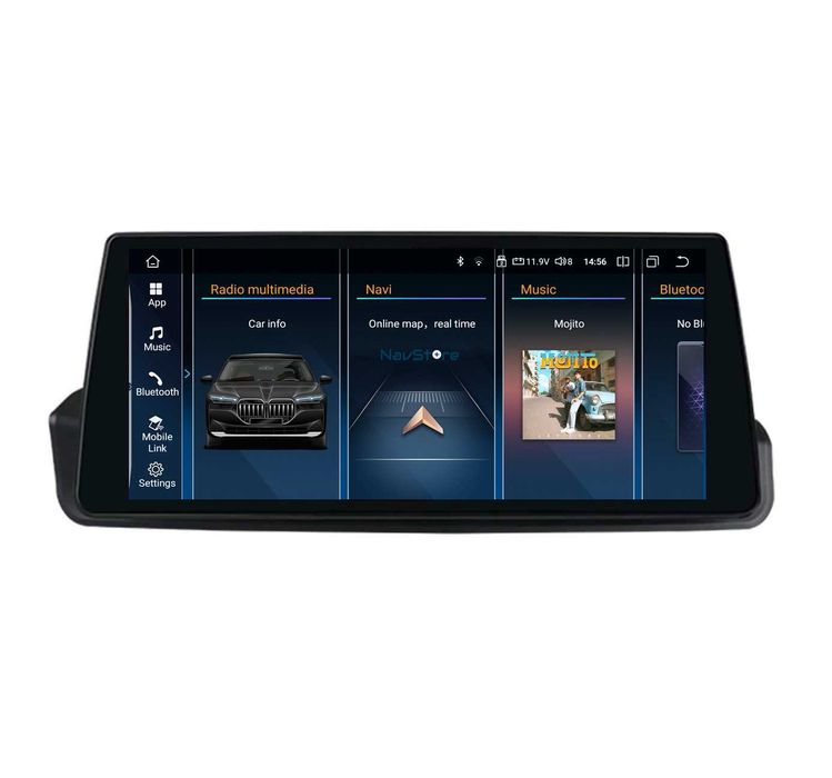 Navigatie Android Dedicata BMW Seria3 E90 (2004-2013), Carplay, 8GB