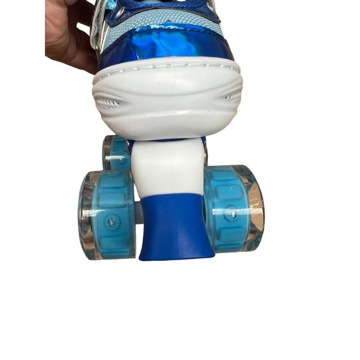 Role copii Shiny cu 4 roti cu lumini