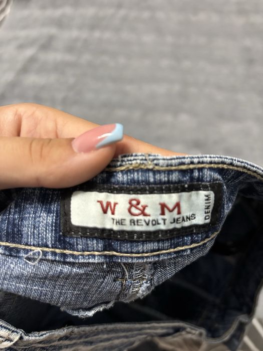 Ретро Y2K дънки W&M The Revolt Jeans – размер 26 (XS/S)