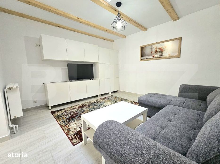 Apartament 2 camere, 53mp la curte