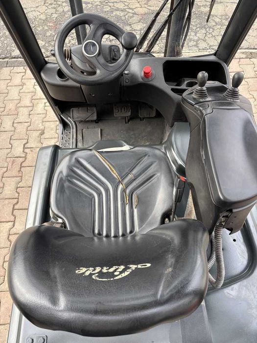 Electrostivuitor Linde 1.6 to – 3 roți Anul fabricației: 11/2015