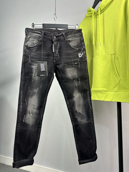 Dsqured мъжки черни дънки 6 модела