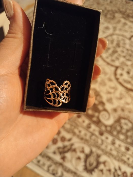 Золото кольцо проба 585