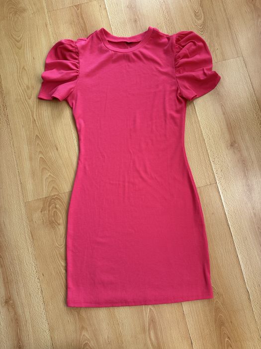 Розова еластична туника