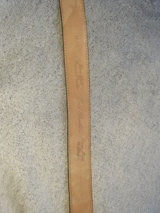 Gold Brothers curea piele made italy