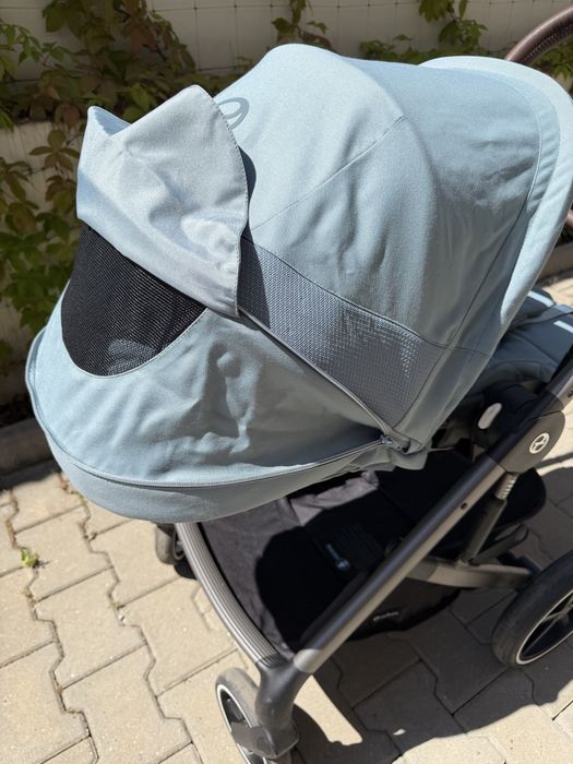 Cybex Balios S Lux 2025 3в1 в цвят Stormy blue