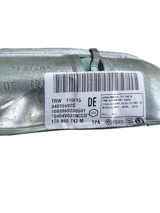 Airbag Cortina Volkswagen Touran 1T3 2010 - 2015