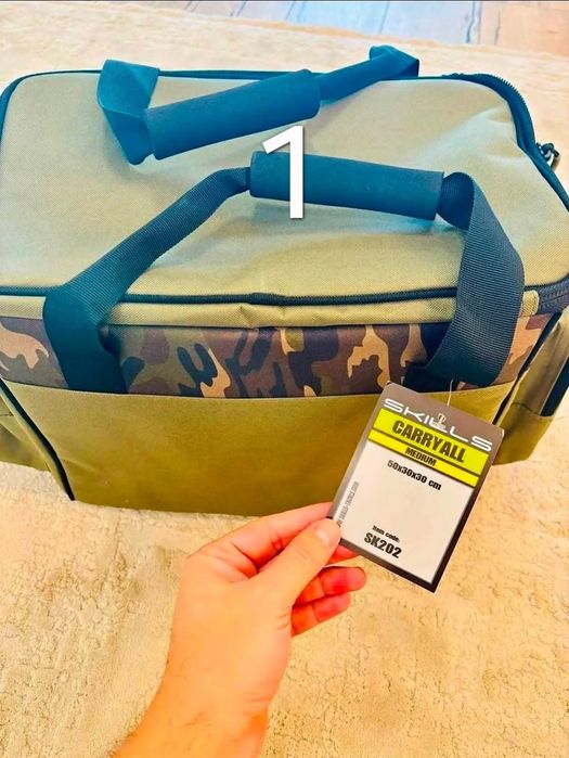 Mulinete, geanta, accesorii pescuit