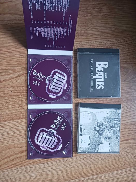 Лот оригинални дискове на beatles