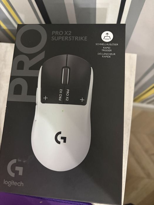 Logitech pro X2 superstrike mouse
