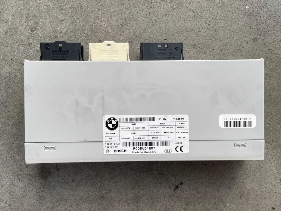 Modul portbagaj electric Bmw cod 7412610