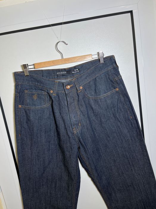 Мъжки рап дънки Rocawear (baggy denim hip hop pants размер 34)