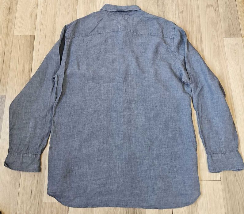 Мъжка ленена риза Tommy Hilfiger Linen - XL/XXL