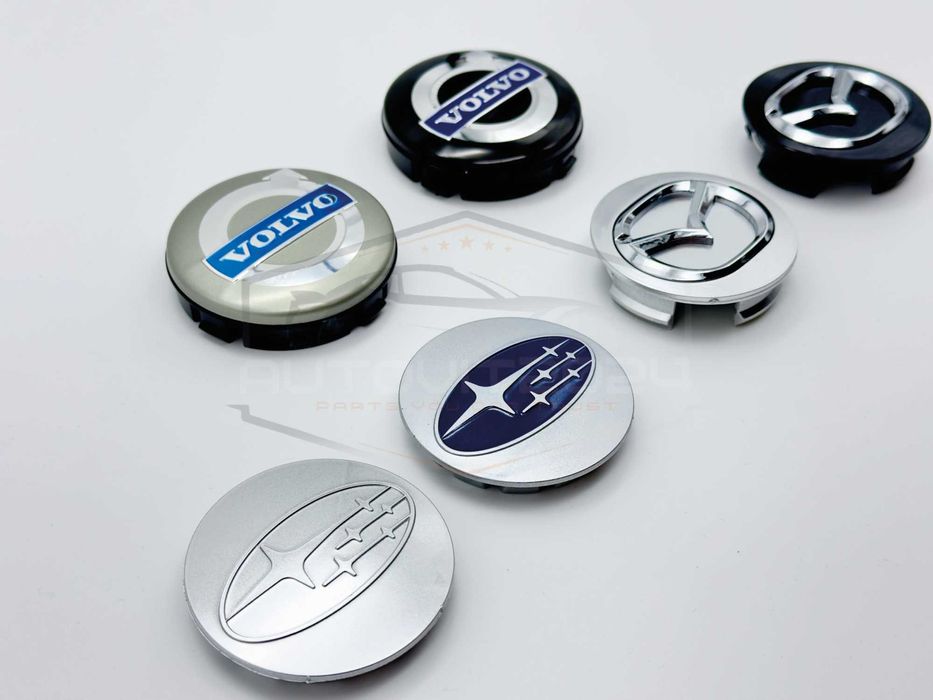 Капачки за джанти Volvo Волво Subaru Субару Mazda Мазда 56мм 59мм 64мм