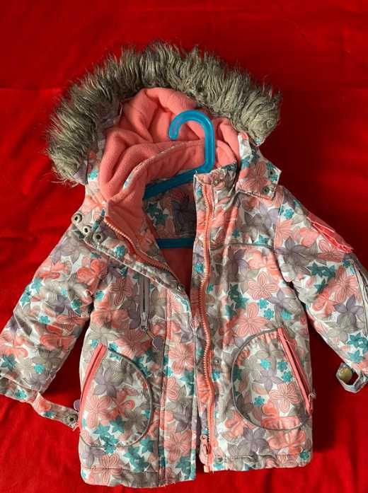 Geaca de fetița fas cu blăniță Marimea 92