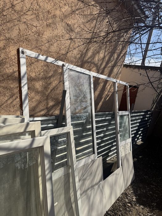 Буу терезе есіктер пластик ағаш