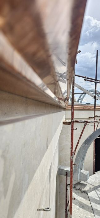 Jgheaburi din aluminiu sau cupru fara imbinari, burlane dreptunghiulare, diferite dimensiuni