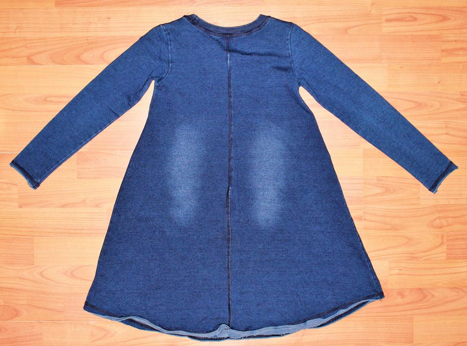 Платье джинсовое детское для девочки - 500 тенге