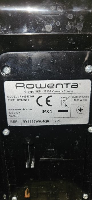 Mop electric cu aburi Rowenta. Plus 4 lavete