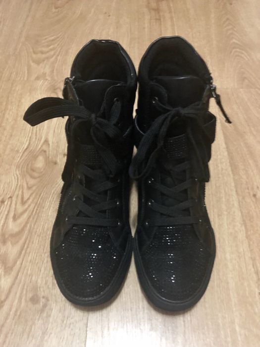 Дамски боти, обувки с камъчета Paolo Botticelli