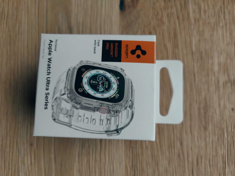 Apple Watch Ultra Series Case - Rugged Armor Pro - Crystal Clear