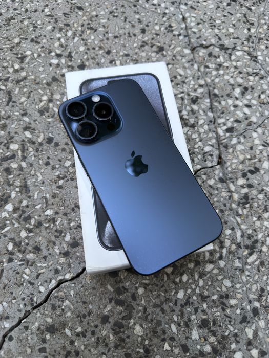 iPhone 15 Pro 128GB Blue Titanium