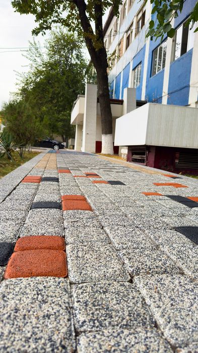 Прессованная Брусчатки