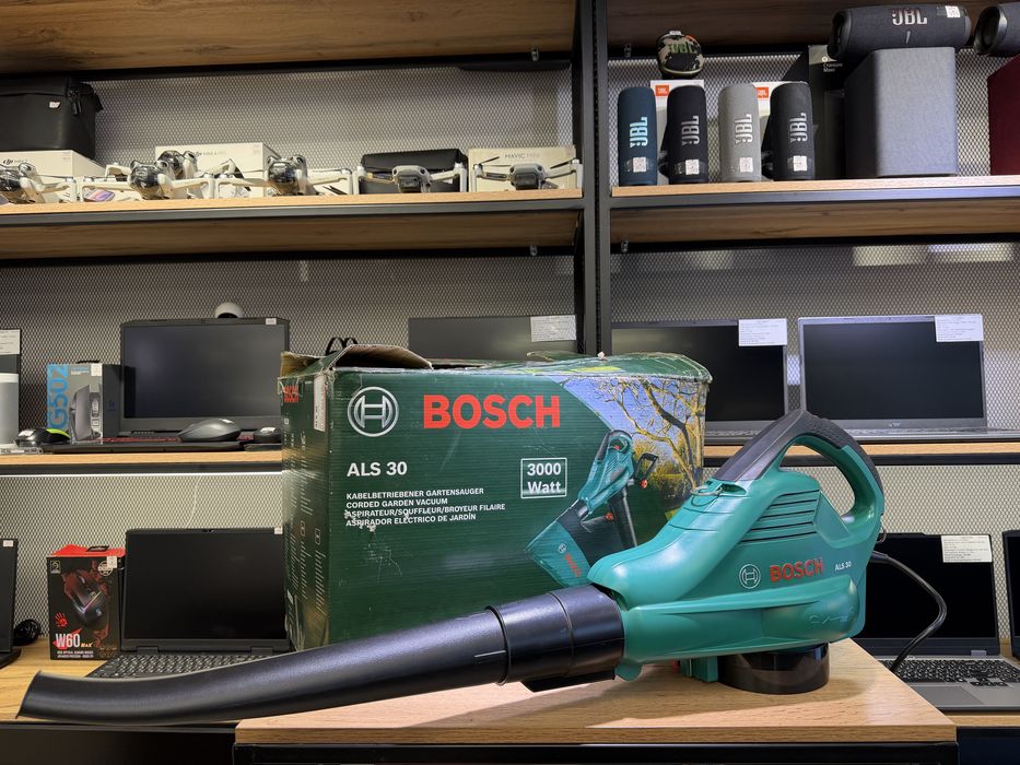 Воздуходувка Bosch ALS 30, 3 кВт, полный комплект, 1535/А10