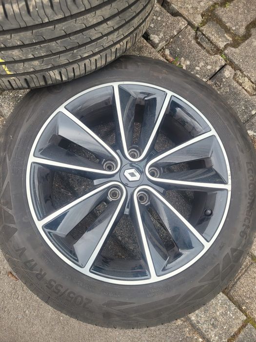 Set 4 jante cu anvelope 205 55 17 Renault Scenic /Megane bosse Edition