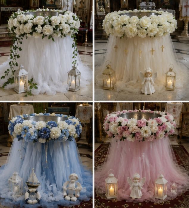 Decor floral biserica pentru nunti si botezuri – eleganta si rafinament