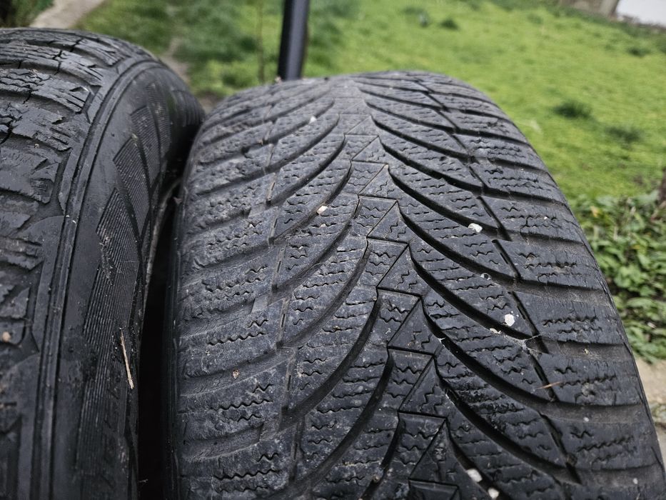Лети джанти 16 5х112 с ъс зимни гуми 205 55 16 за Audi Vw Seat Skoda
Л