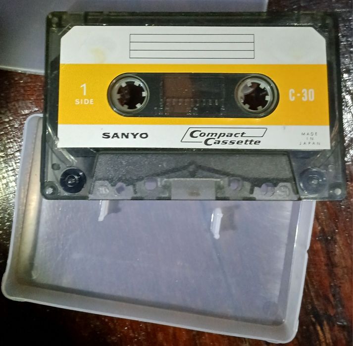 Casetă audio Sanyo Made in Japan din 1972, Nescrisă