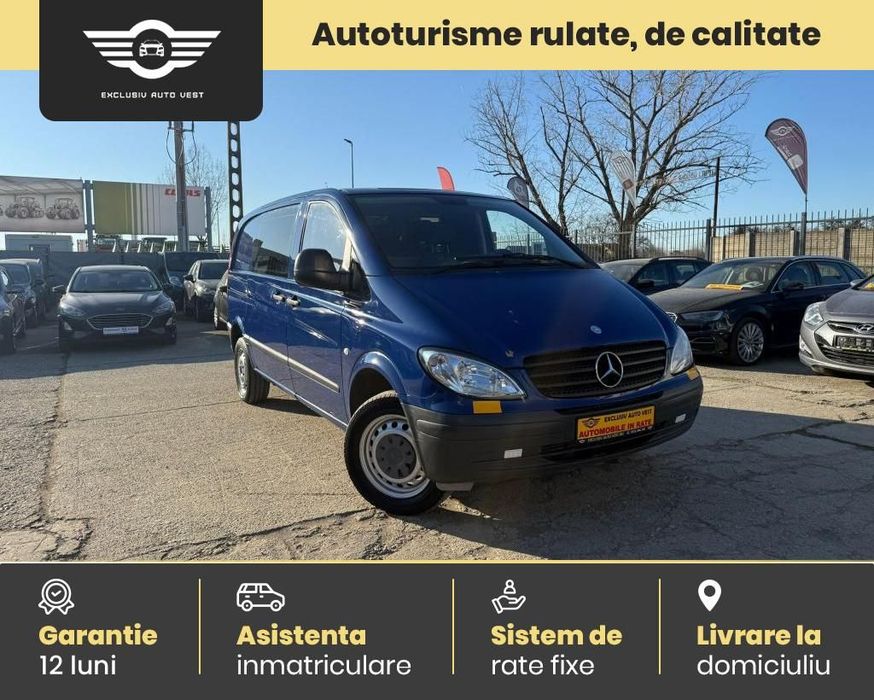 Mercedes-Benz Vito / Rate Fixe / Garantie 1 AN / Livrare