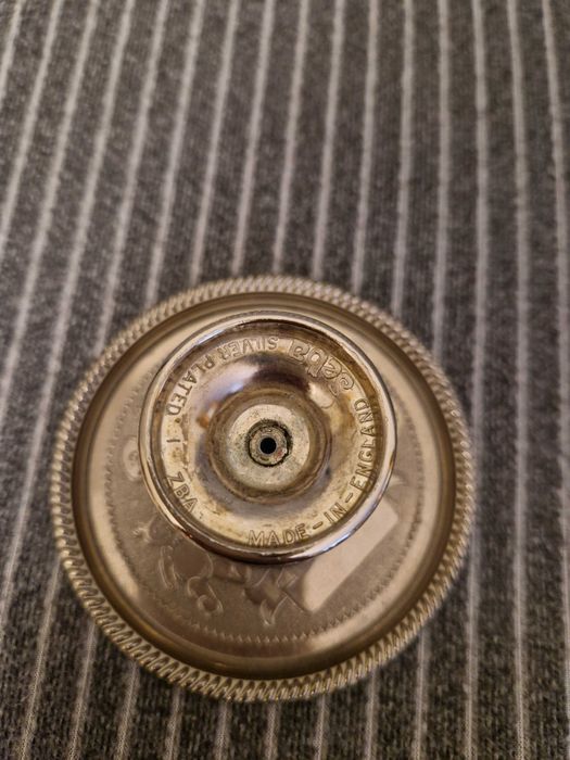 Посребрен подаръчен комплект за бебе Seba