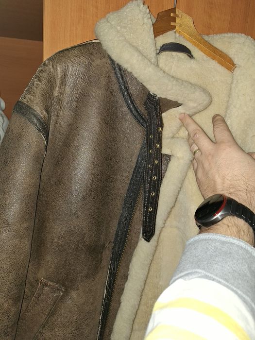 Cojoc aviator blana naturală