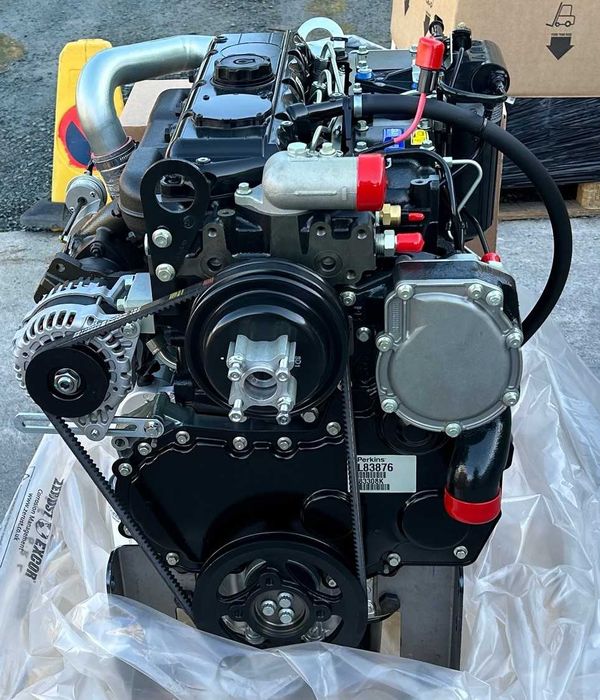 Motor Perkins nou TAF 1104D 44T 75 kW 3066 2300 74.5 kW diesel utilaje forestiere original