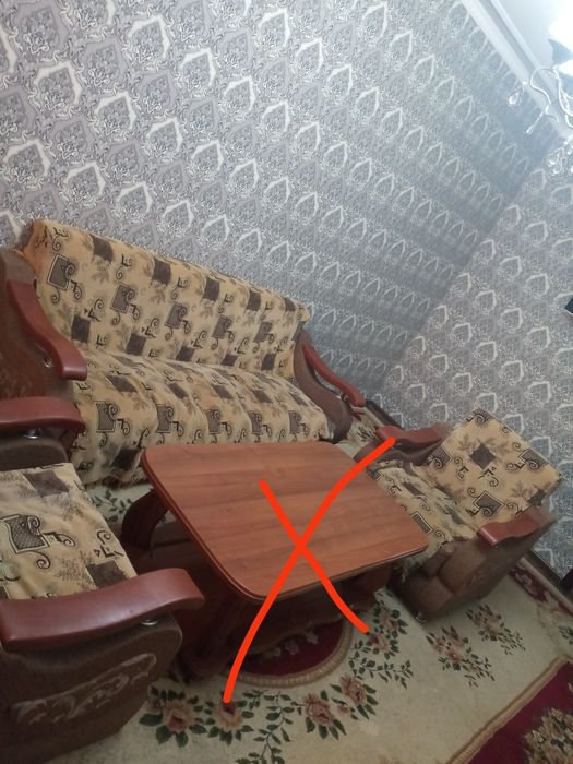 Кресло сотилади.