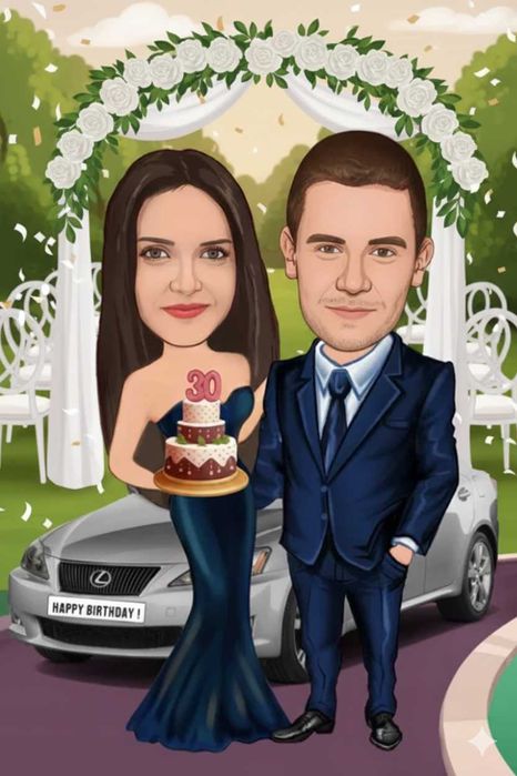 Дигитални карикатури | Карикатура по снимка